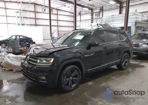 2020 Volkswagen Atlas 3.6L V6 Se/3.6L V6 Se W/Technology R-Line from USA, damaged, VIN 1V2LR2CA5LC503298